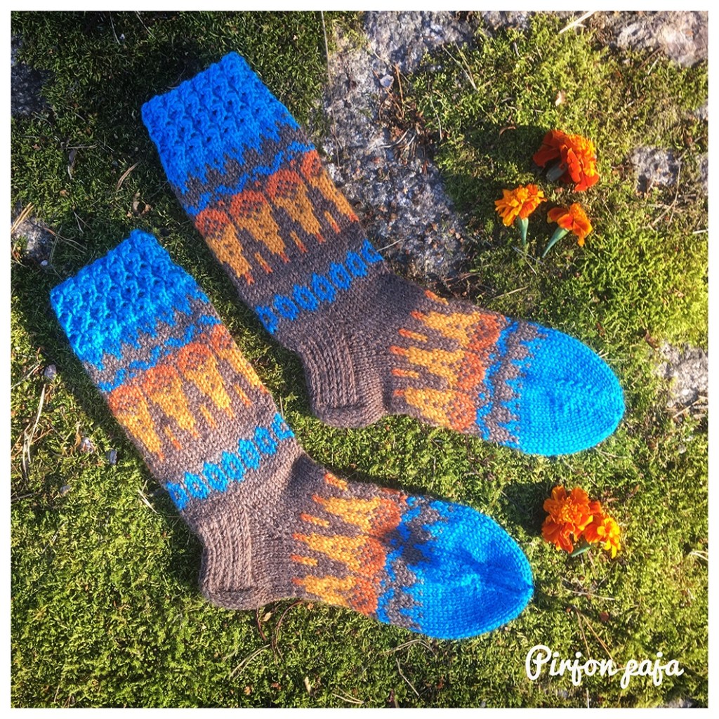 Porkkanat villasukat Pirjon paja